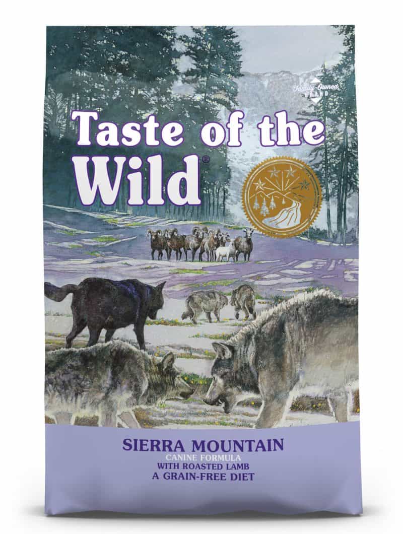 Taste of the Wild Sierra Mountain Grain-Free Canine Recipe with Roasted Lamb