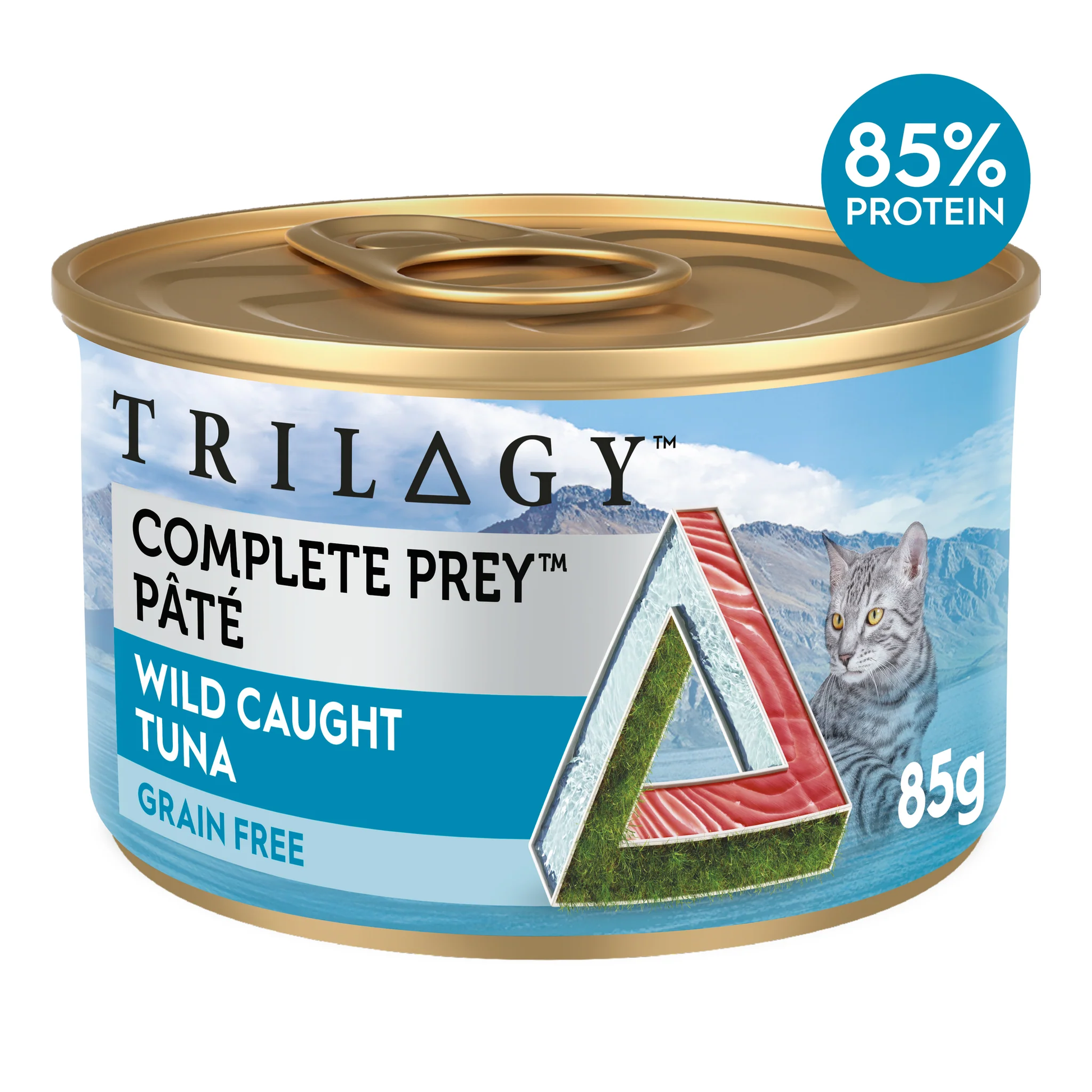 Triology Adult Cat Wet Food Complete Prey Pate Tuna 85g 24pack