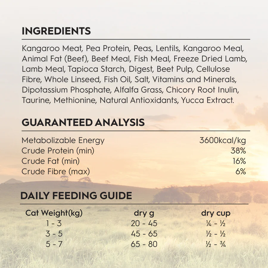 Trilogy Adult Cat Food Kangaroo