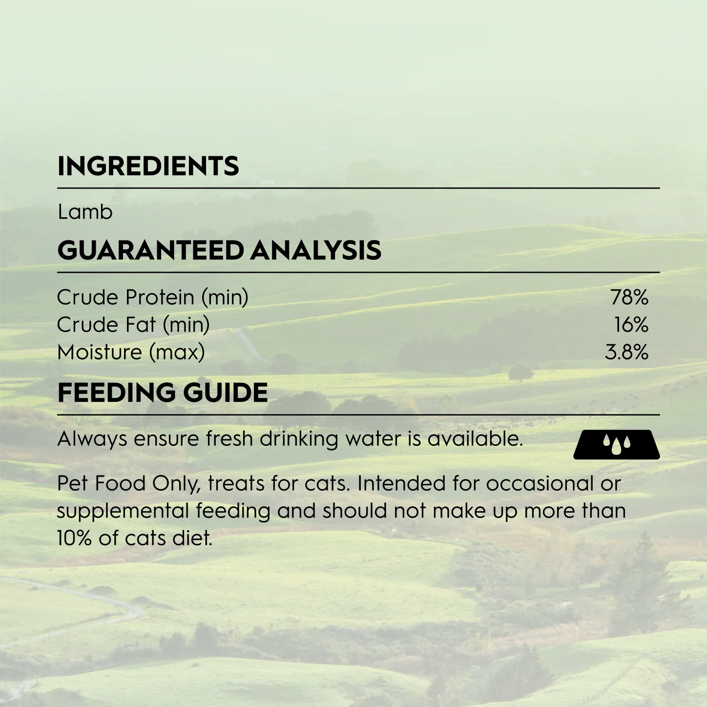 Trilogy Freeze Dried Lamb Cat Treats 50G