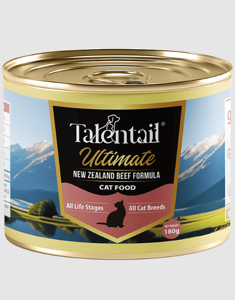 Talentail Ultimate Canned New Zealand Beef Cat Food 12pk