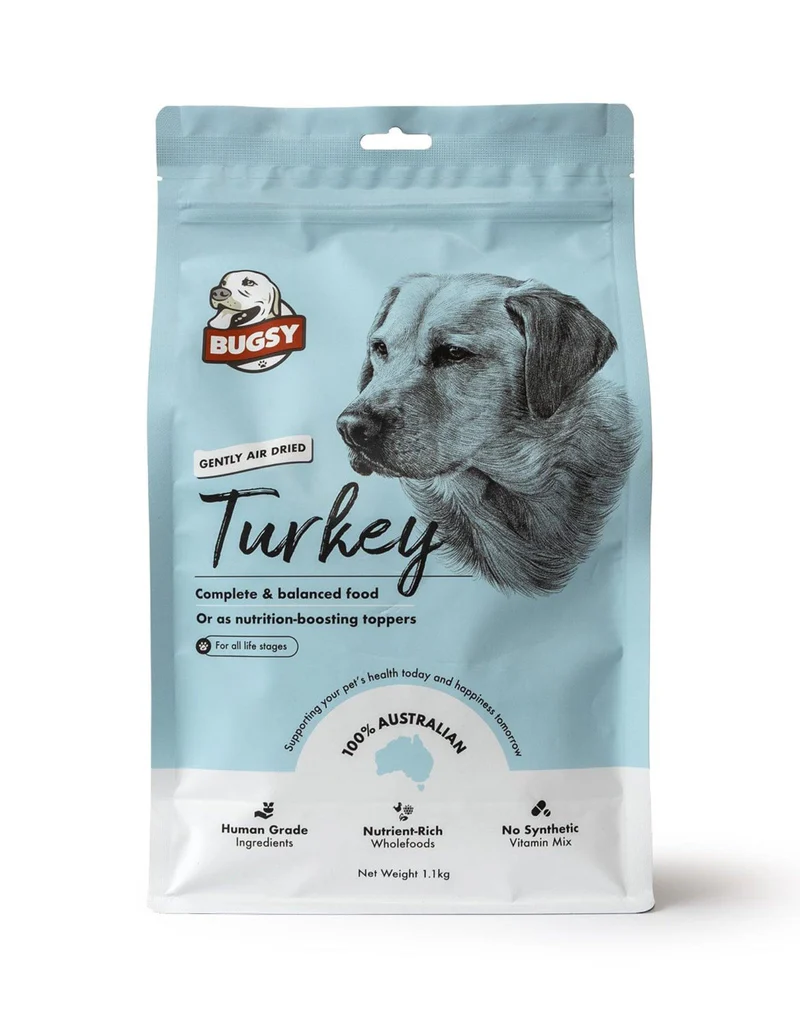 Bugsy's Air-Dried Turkey For Dogs