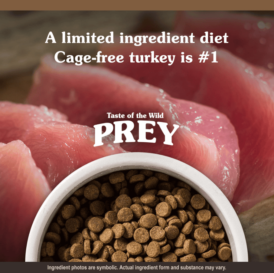 Taste Of The Wild PREY Dog Food Turkey Recipe 3.6kg