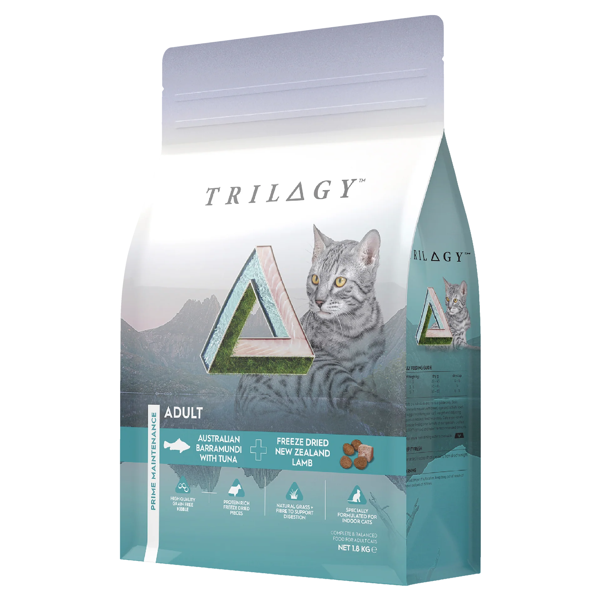 Trilogy Adult Cat Food Barramundi with Pacific Island Tuna
