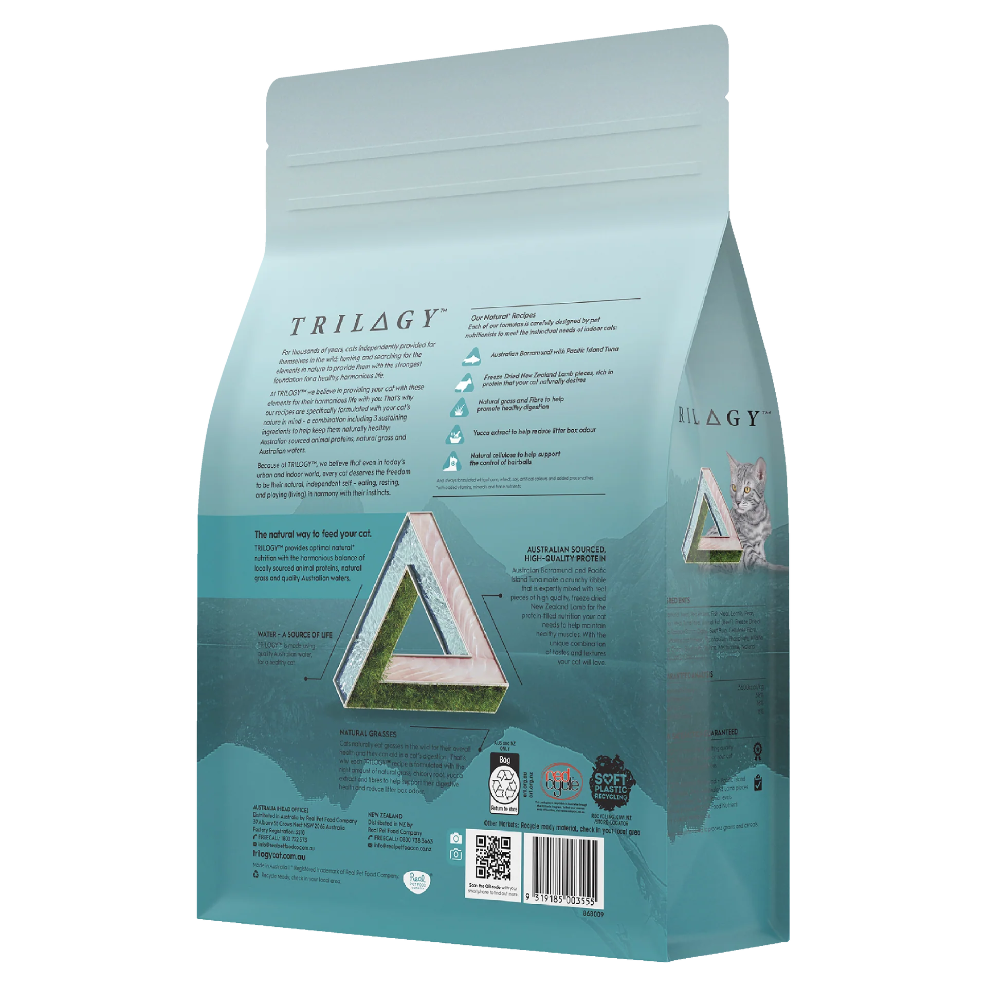 Trilogy Adult Cat Food Barramundi with Pacific Island Tuna