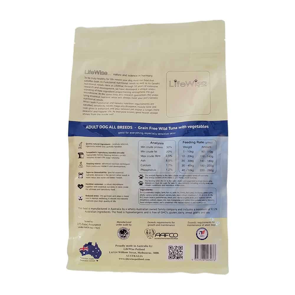 LifeWise Wild Tuna with Vegetables Grain Free for Dogs