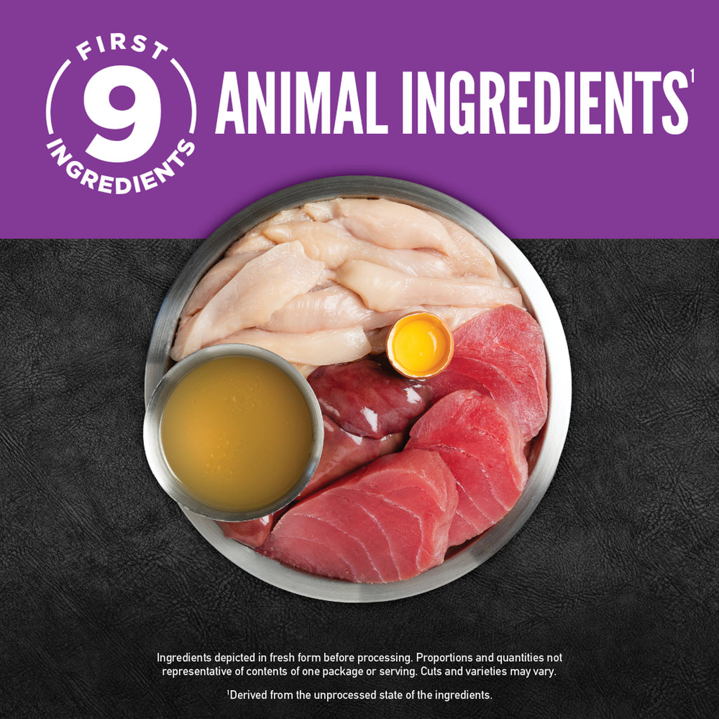 Orijen Chunks and Shreds Kitten Chicken & Tuna Wet Food 85g X 24