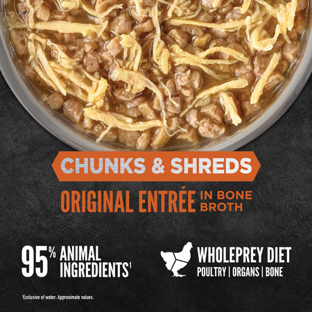 Orijen Chunks and Shreds Original Wet Cat Food