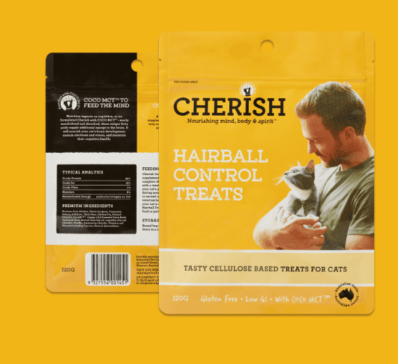 Cherish Cat Hairball Control Treat 120g