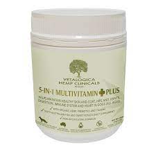 Vetalogica Hemp Clinicals 5-IN-1 Multivitamin Plus Dog Supplement - 300g