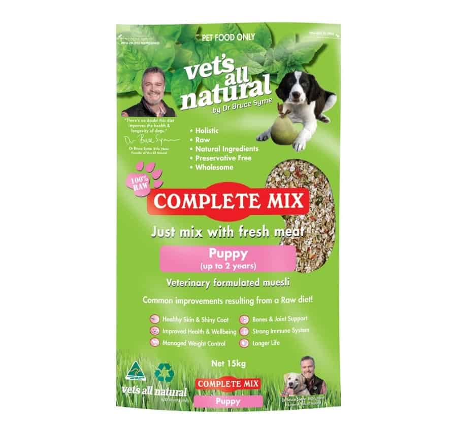 Vets All Natural Complete Mix Puppy Dog Food