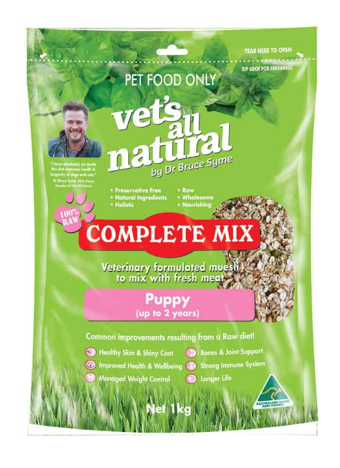 Vets All Natural Complete Mix Puppy Dog Food
