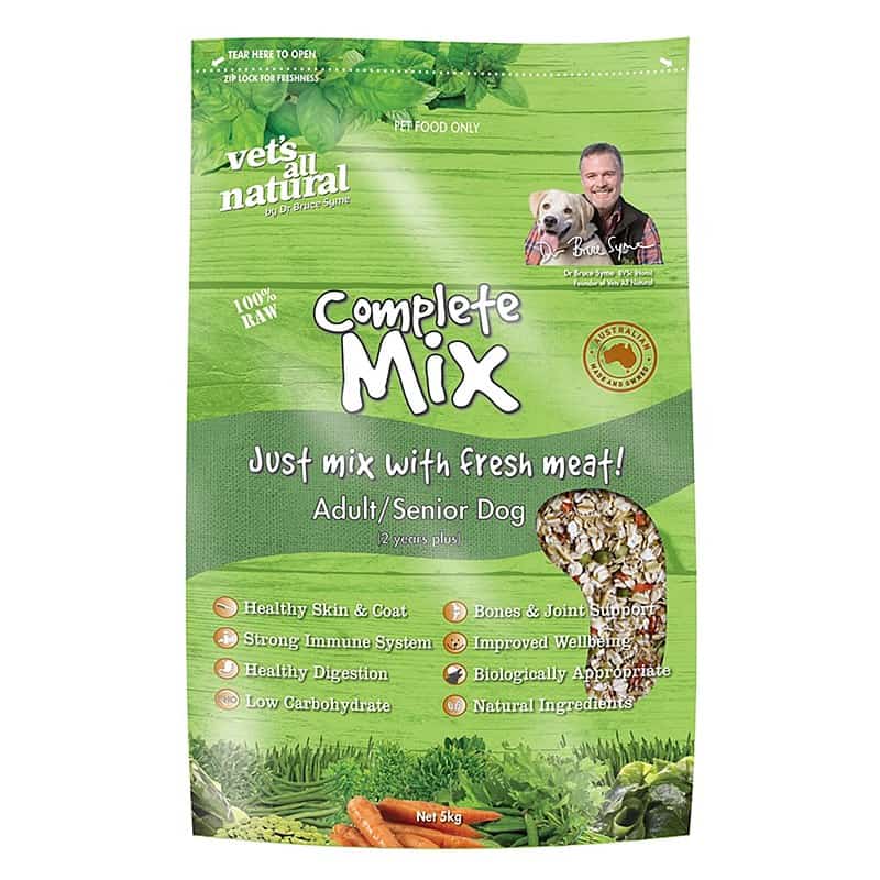Vets All Natural Complete Mix Adult and Senior Dog Food