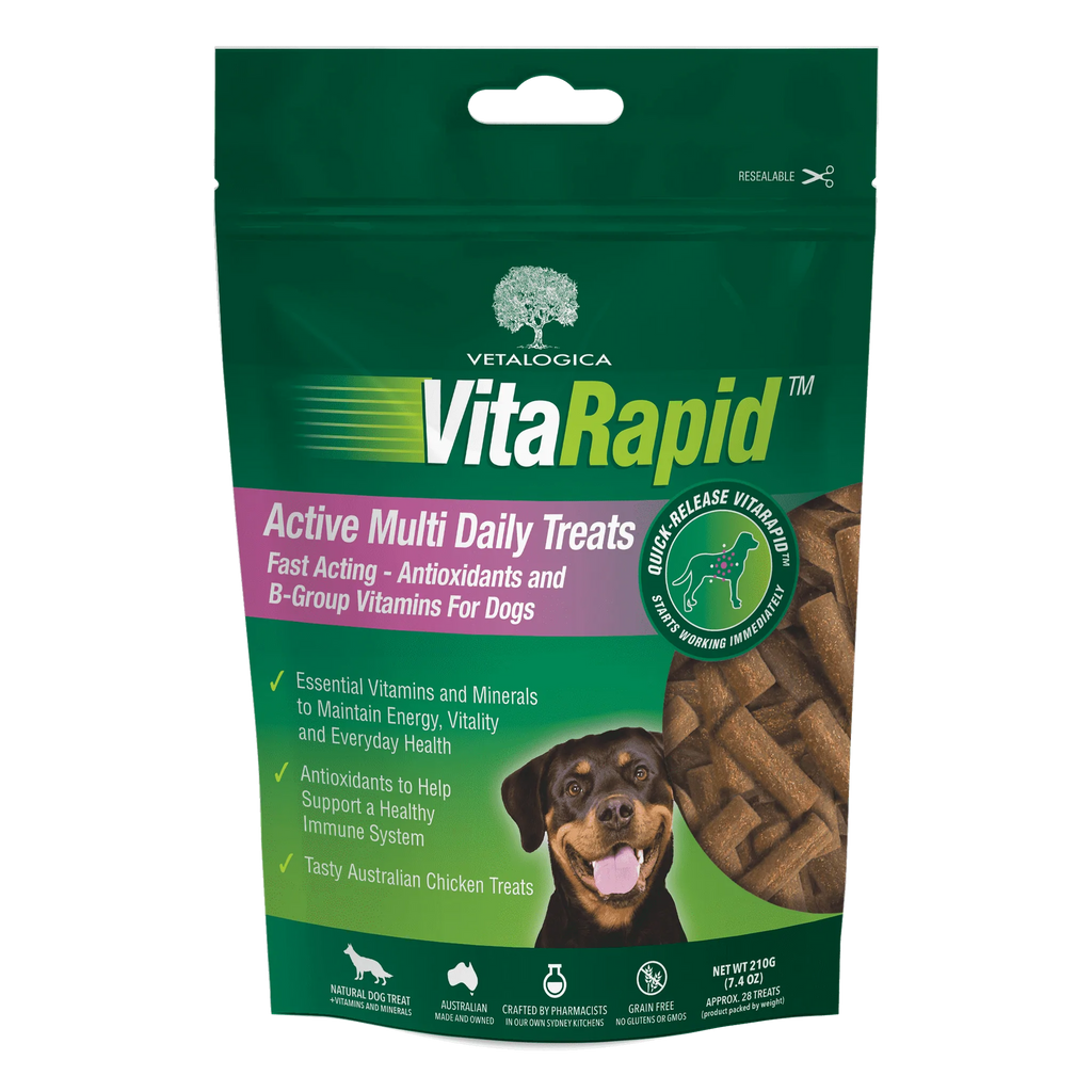 VitaRapid Active Multi Daily Treats For Dogs 210g