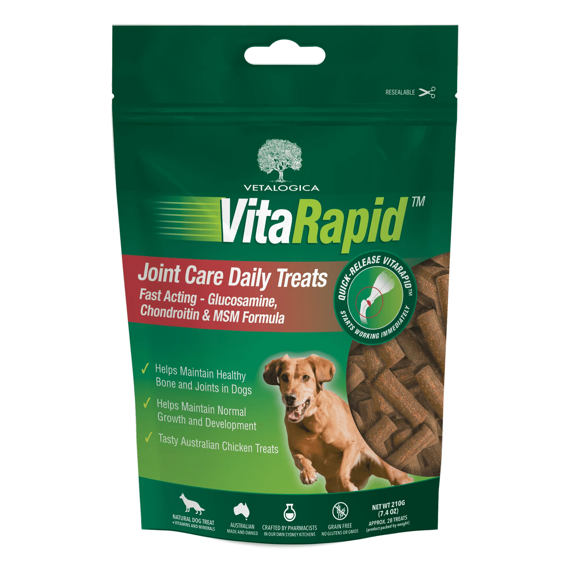 VitaRapid Joint Care Daily Treats For Dogs 210g