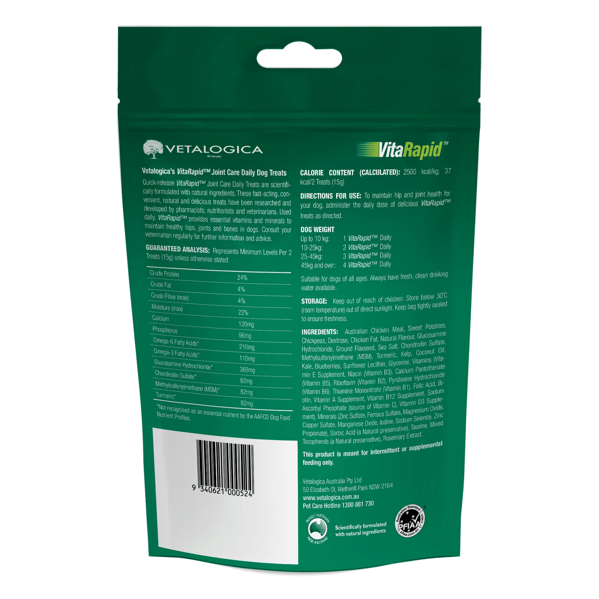 VitaRapid Joint Care Daily Treats For Dogs 210g