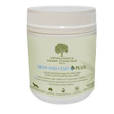 Vetalogica Hemp Clinicals Skin And Coat Plus Dog Supplement 300g