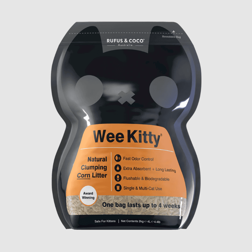 Wee Kitty Clumping Corn Litter