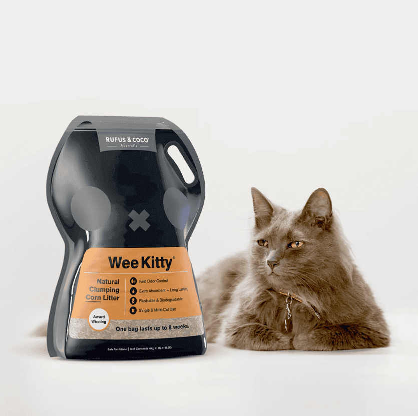 Wee Kitty Clumping Corn Litter