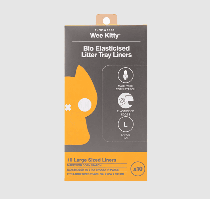 Wee Kitty Bio Elasticised Litter Tray Liners