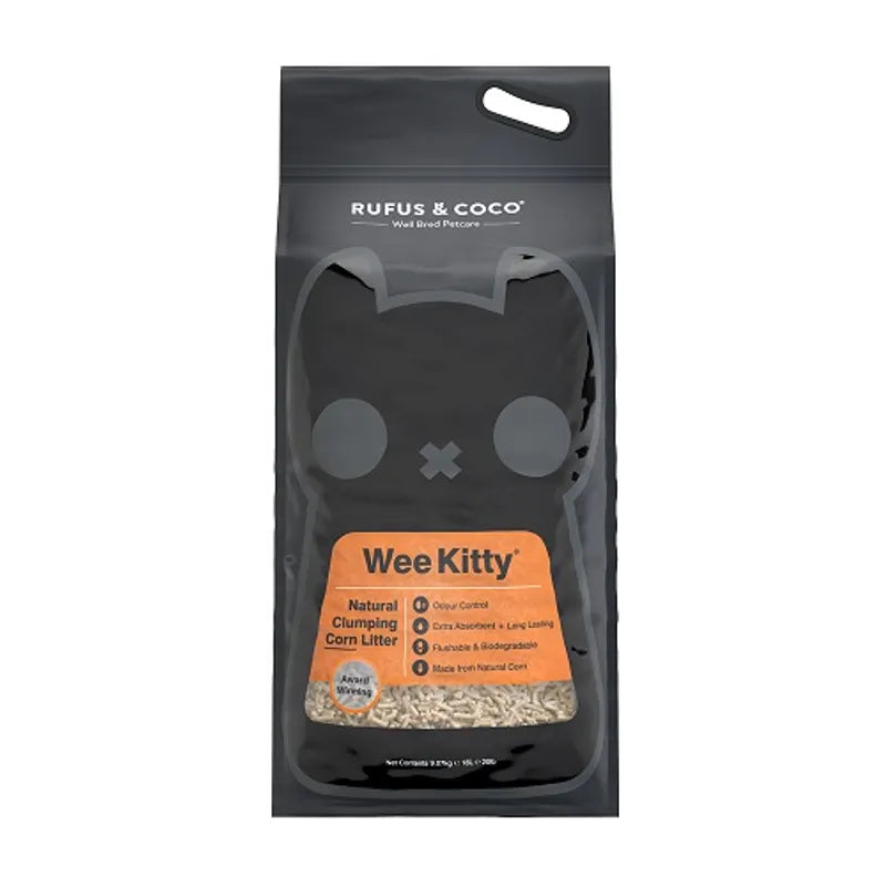 Wee Kitty Natural Clumping Corn Litter