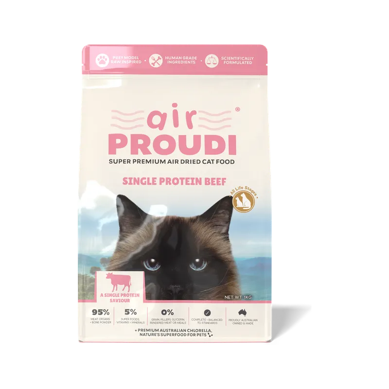 Proudi Premium Air-dried Beef Cat Food