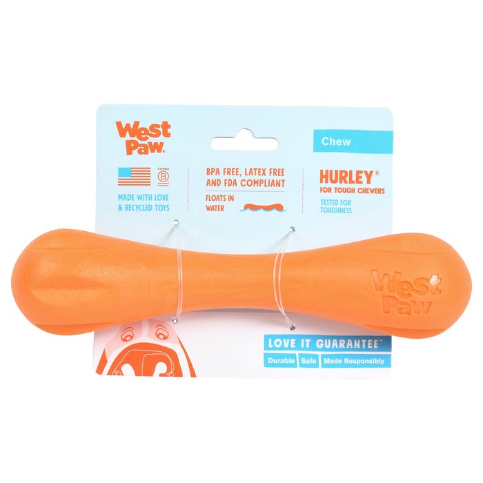 West Paw Hurley Tough Fetch Dog Toy