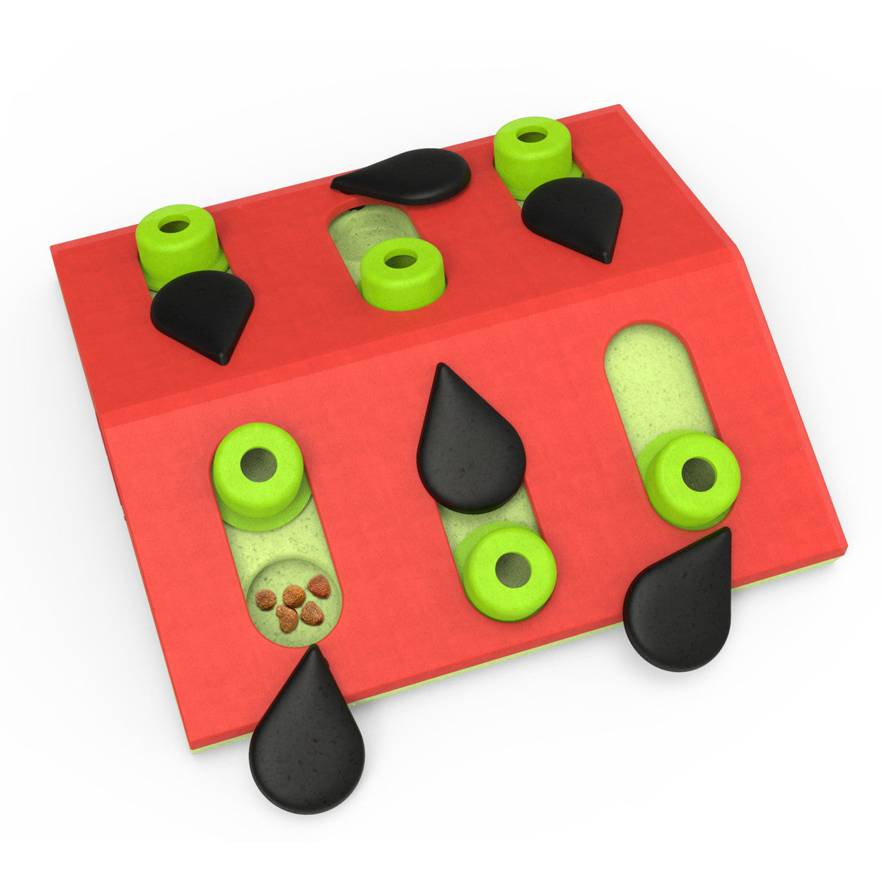 Nina Ottosson Cat Puzzle & Play Cat Treat Puzzle - Melon Madness