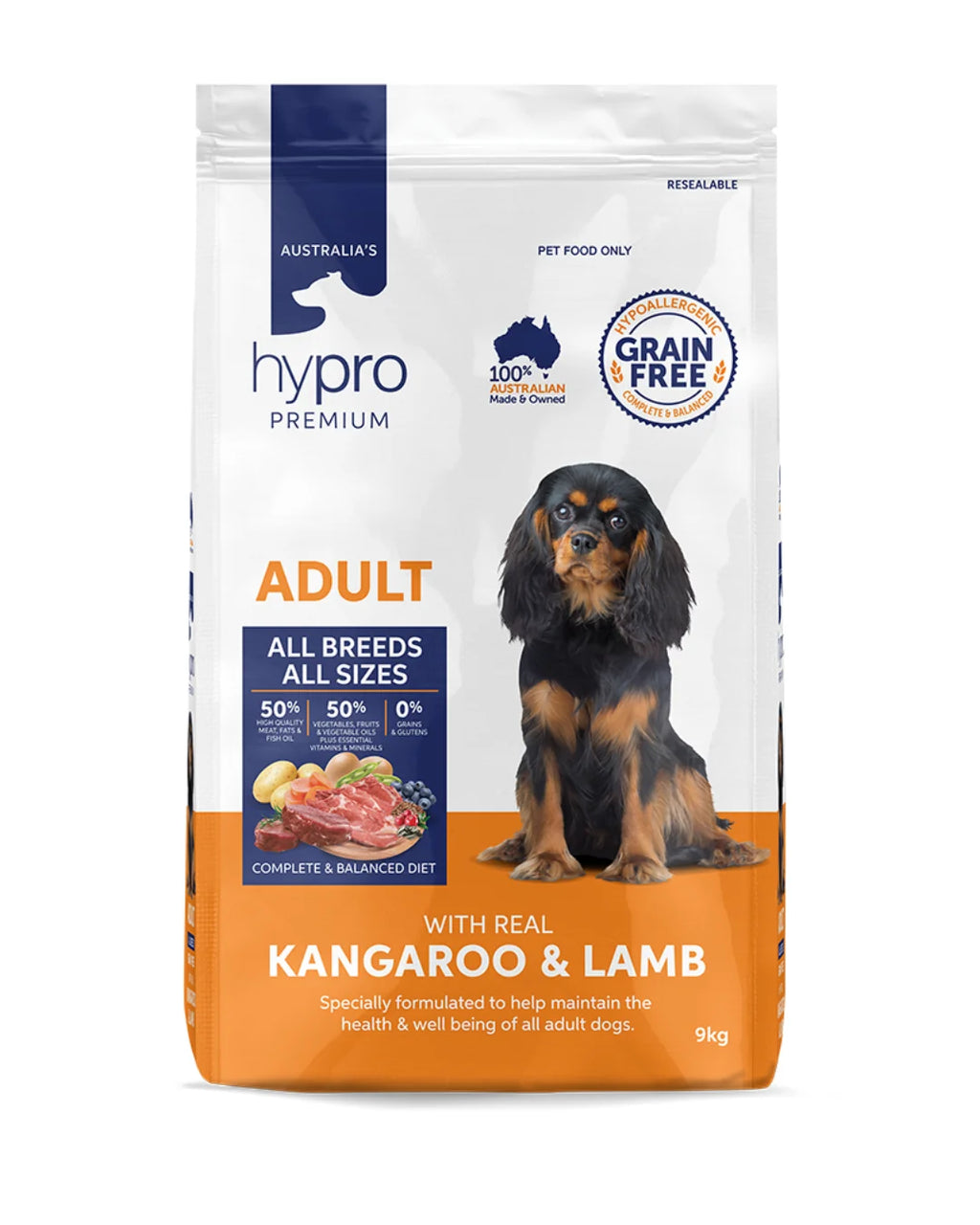 Hypro Premium Grain Free Kangaroo & Lamb Adult Dog food