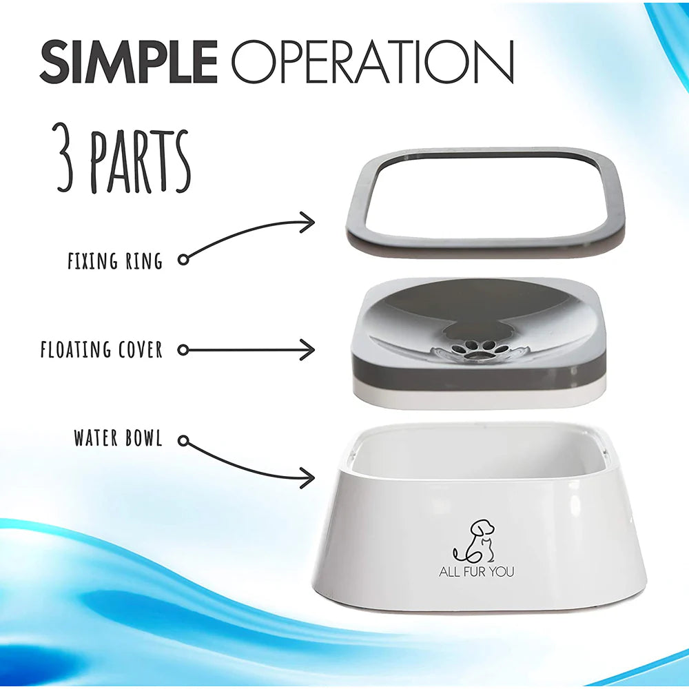 All Fur You Anti Splash Water Bowl