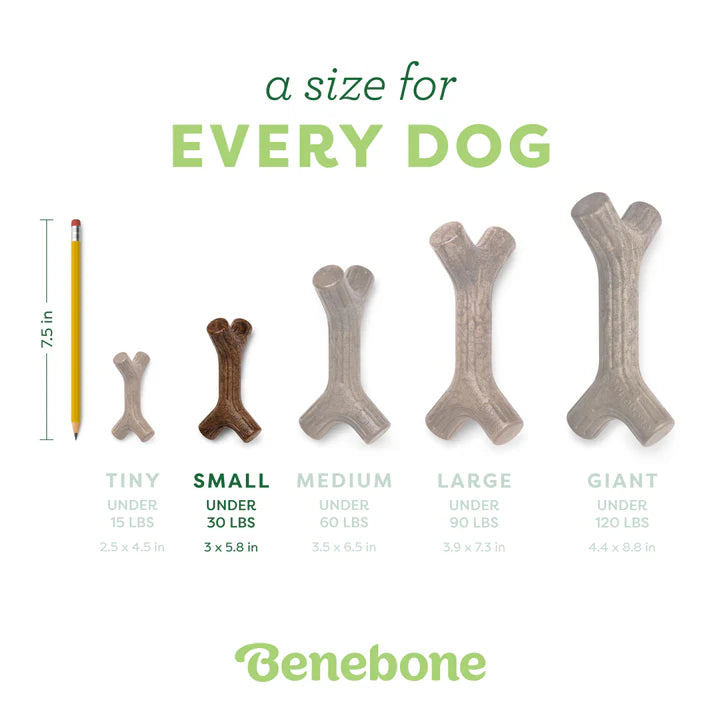 Benebone Bacon Stick Dog Chew Toy