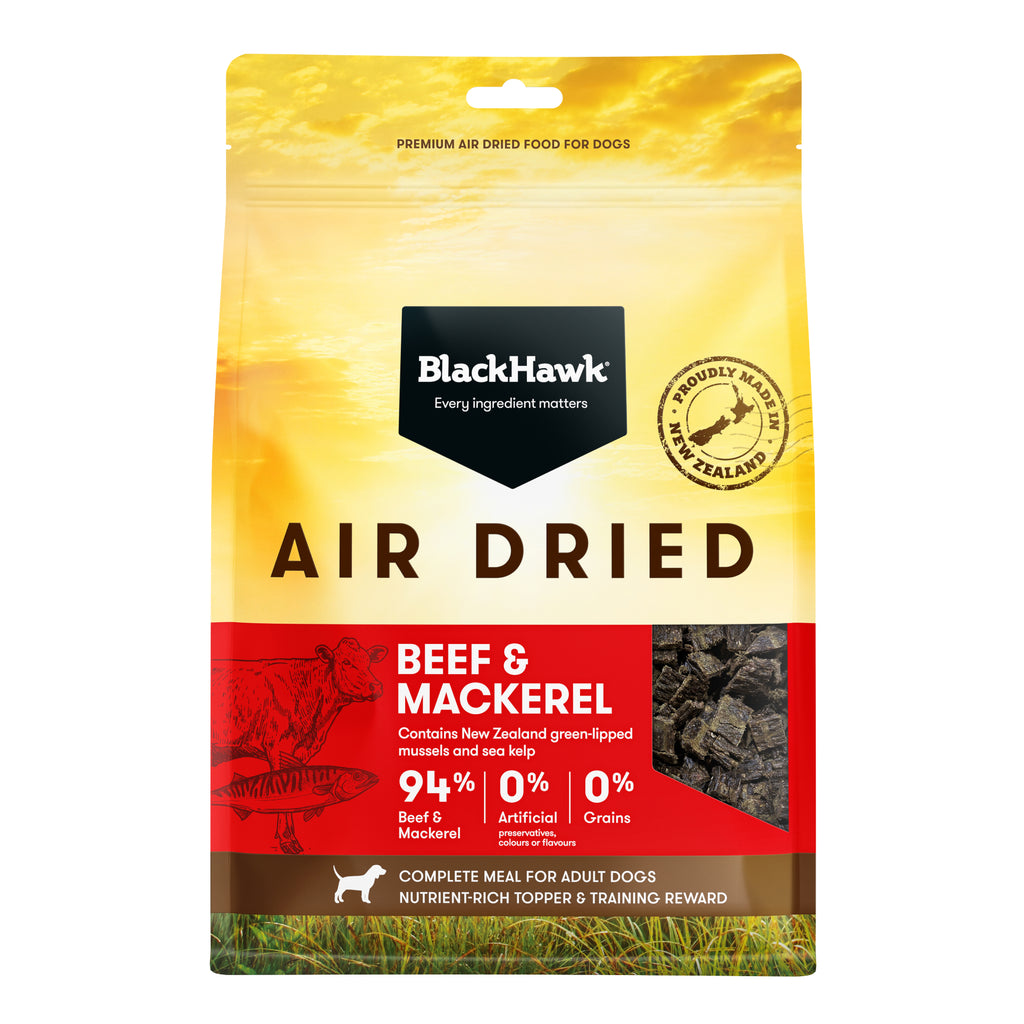 Black Hawk Air Dried Adult Dog Food Beef/Fish