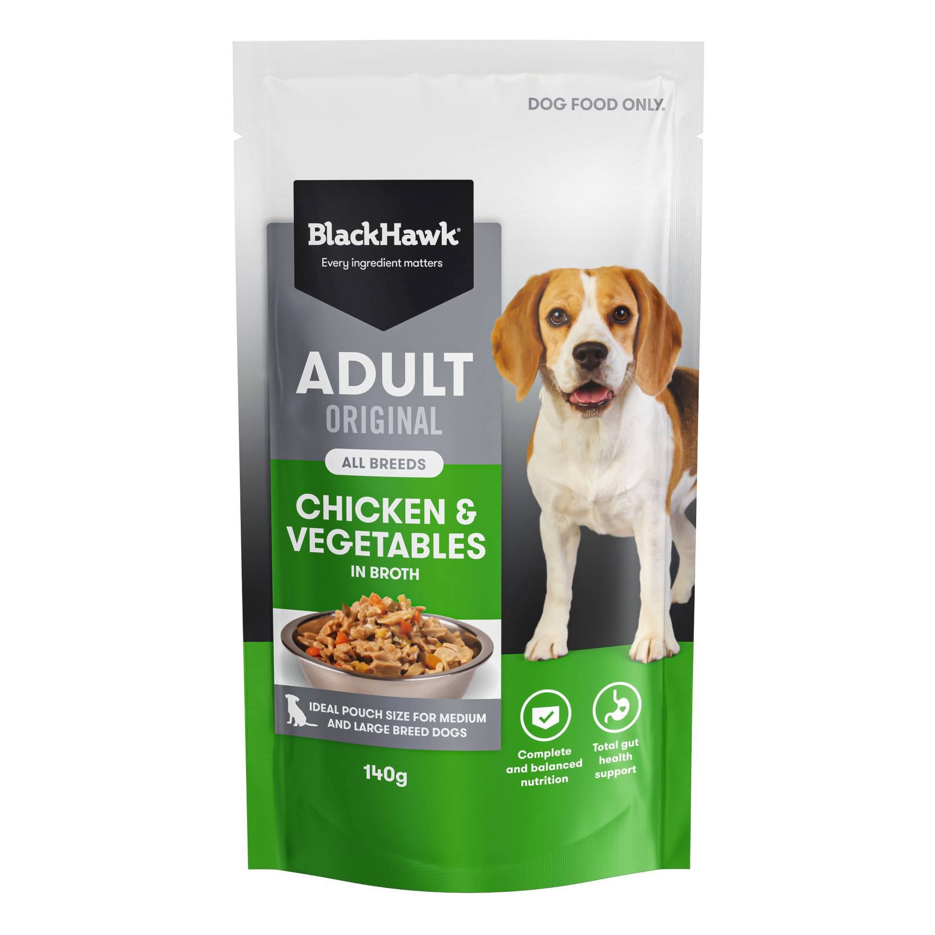 Black Hawk Original Adult Chicken & Vegetables Wet Food