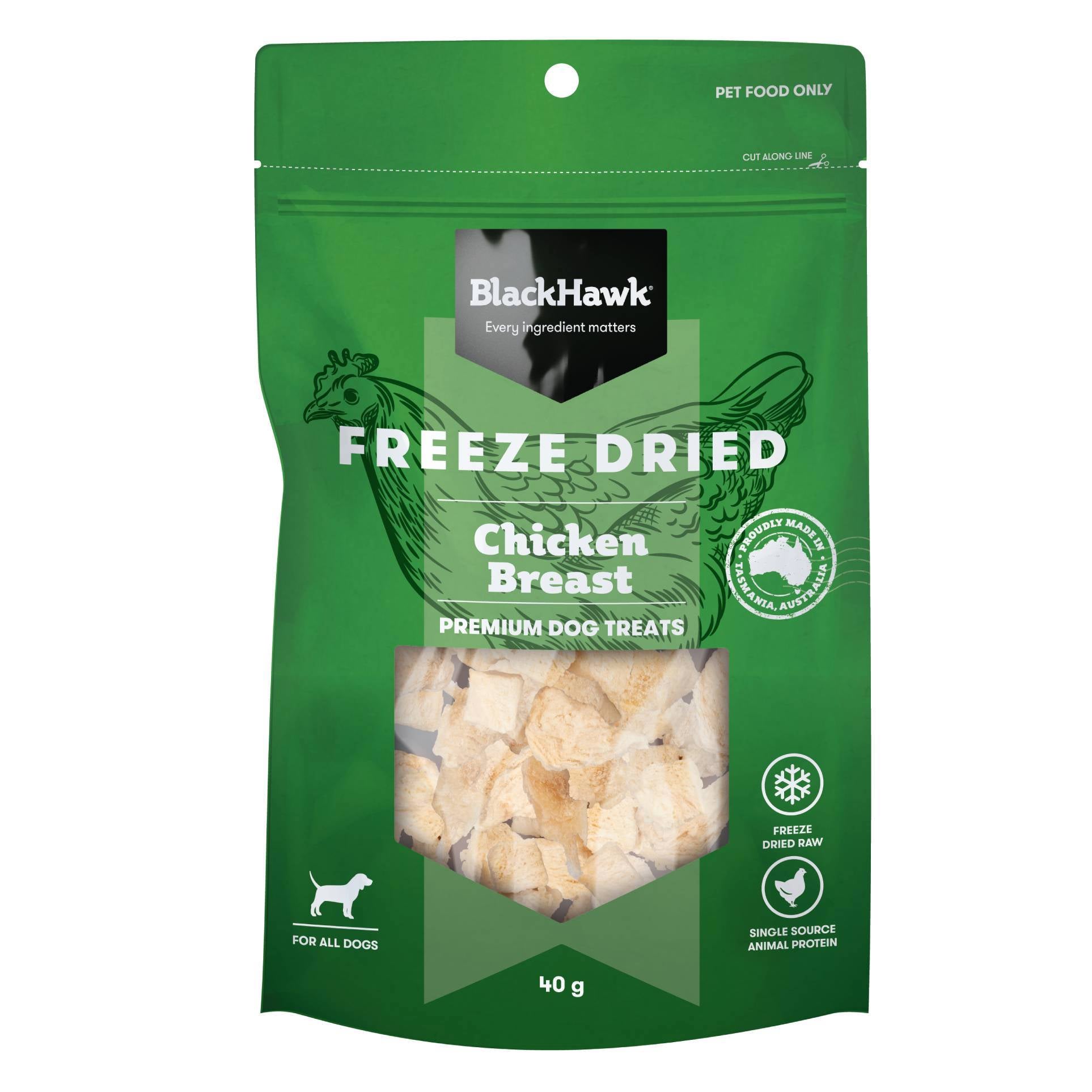 Black Hawk Freeze Dried Chicken 40G