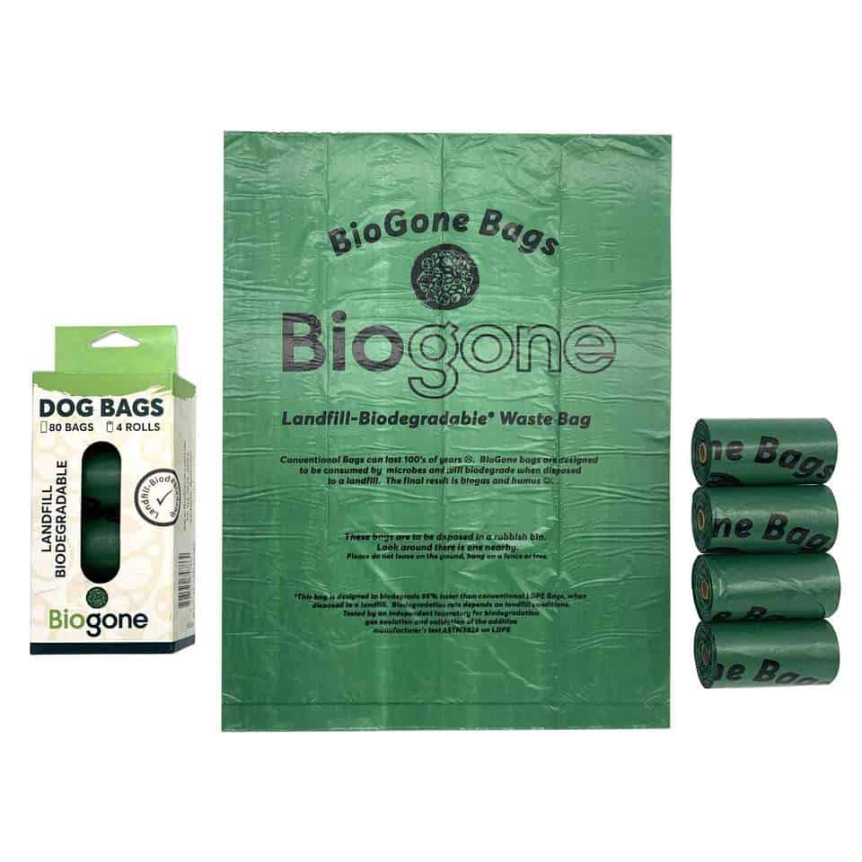 Biogone Dog Poo Bag Landfill Biodegradable