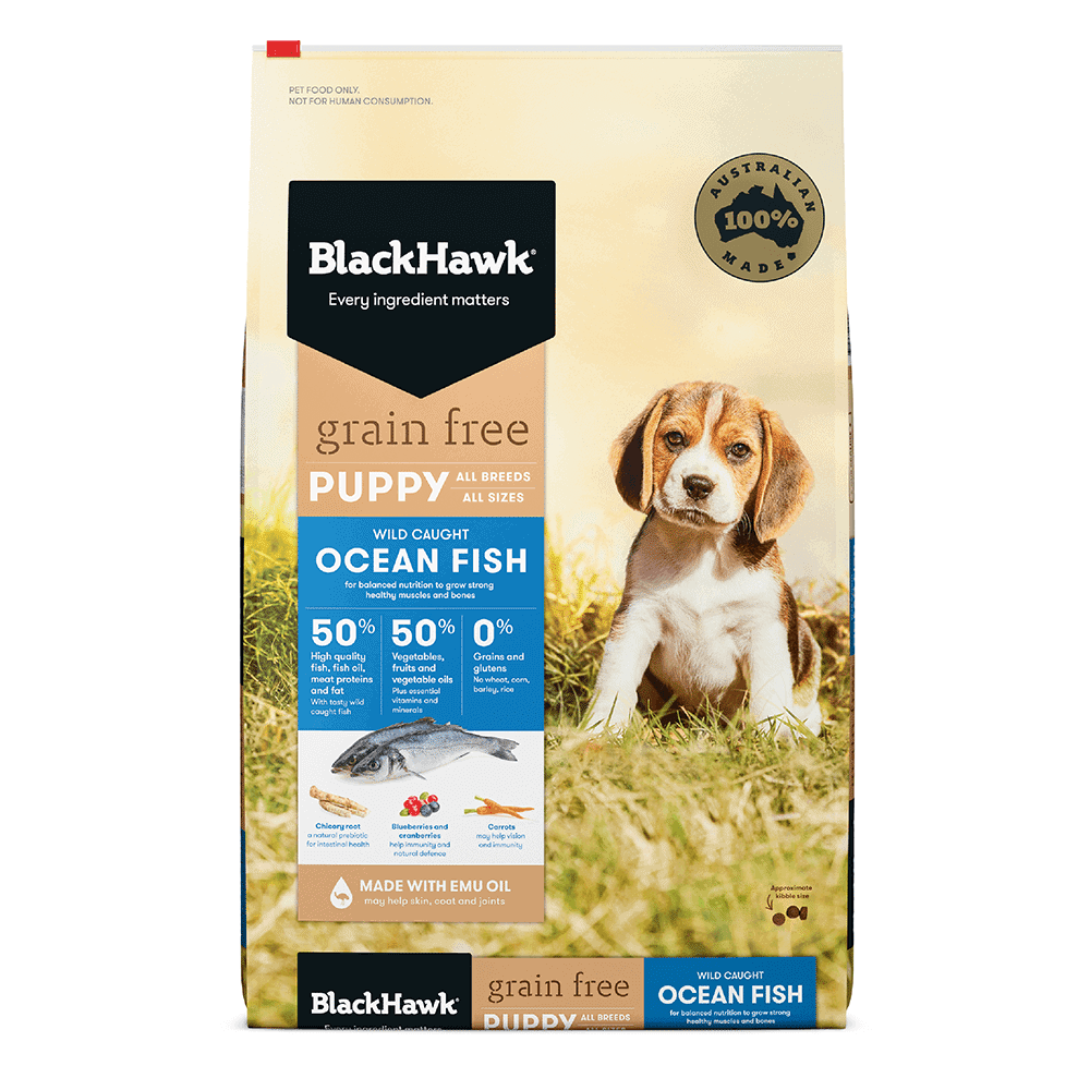 Black Hawk Grain Free Puppy Ocean Fish