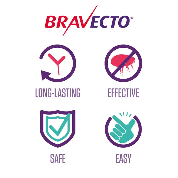 Bravecto Chews Large Dog 20kg-40kg (Blue)