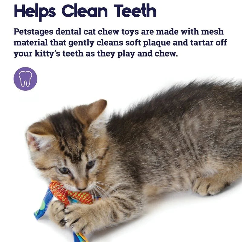 Petstages Catnip Dental Health Cat Chew Toy