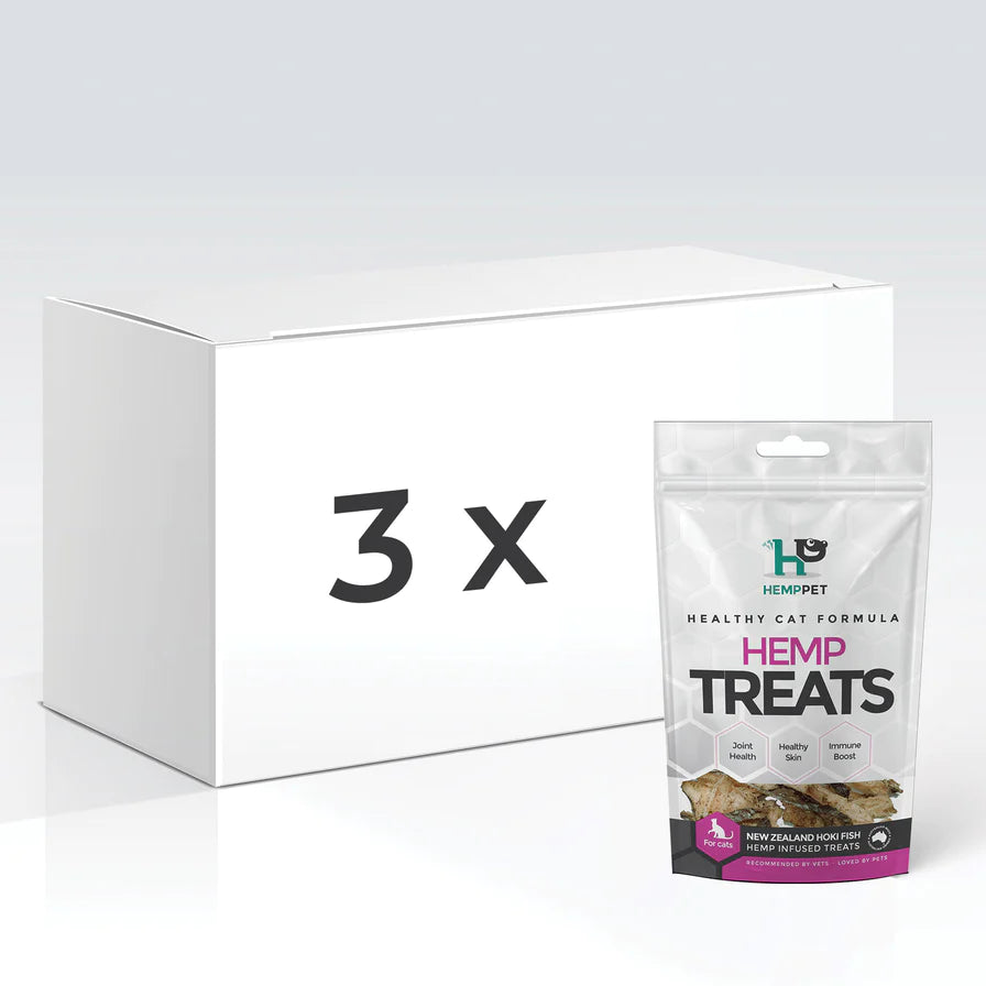 Hemp Treats New Zealand Hoki Fish For Cats - 70g