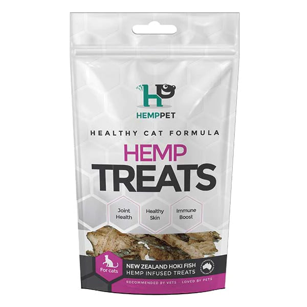Hemp Treats New Zealand Hoki Fish For Cats - 70g