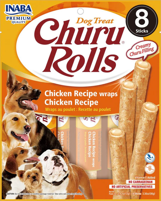 Inaba Churu Chicken Wraps 96g