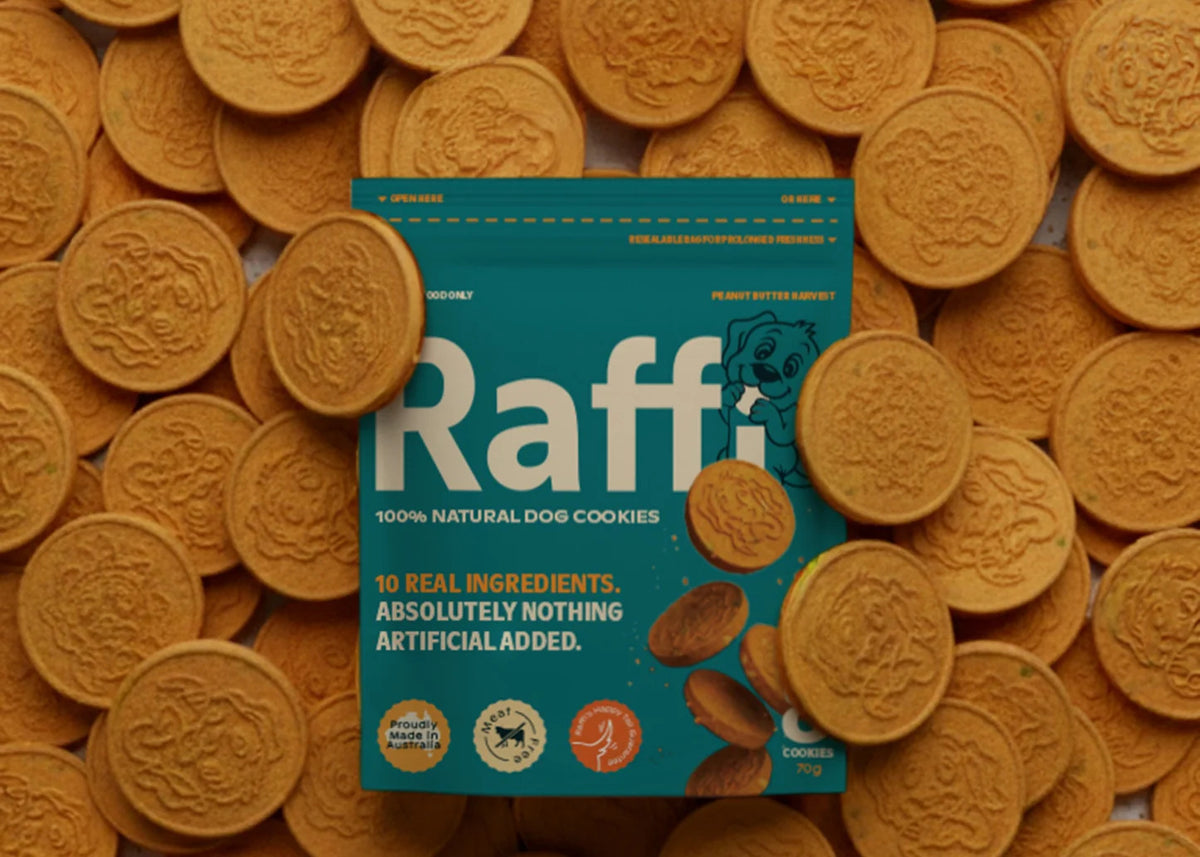 Raffi Natural Dog Cookies 70gr