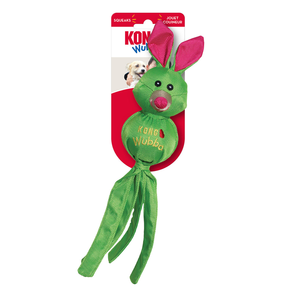 Kong Wubba Friends Ballistic Dog Toys - Assorted Colour