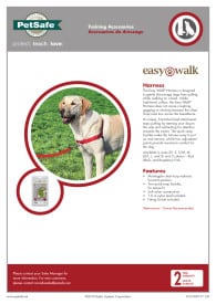 PetSafe Easy Walk Harness Black