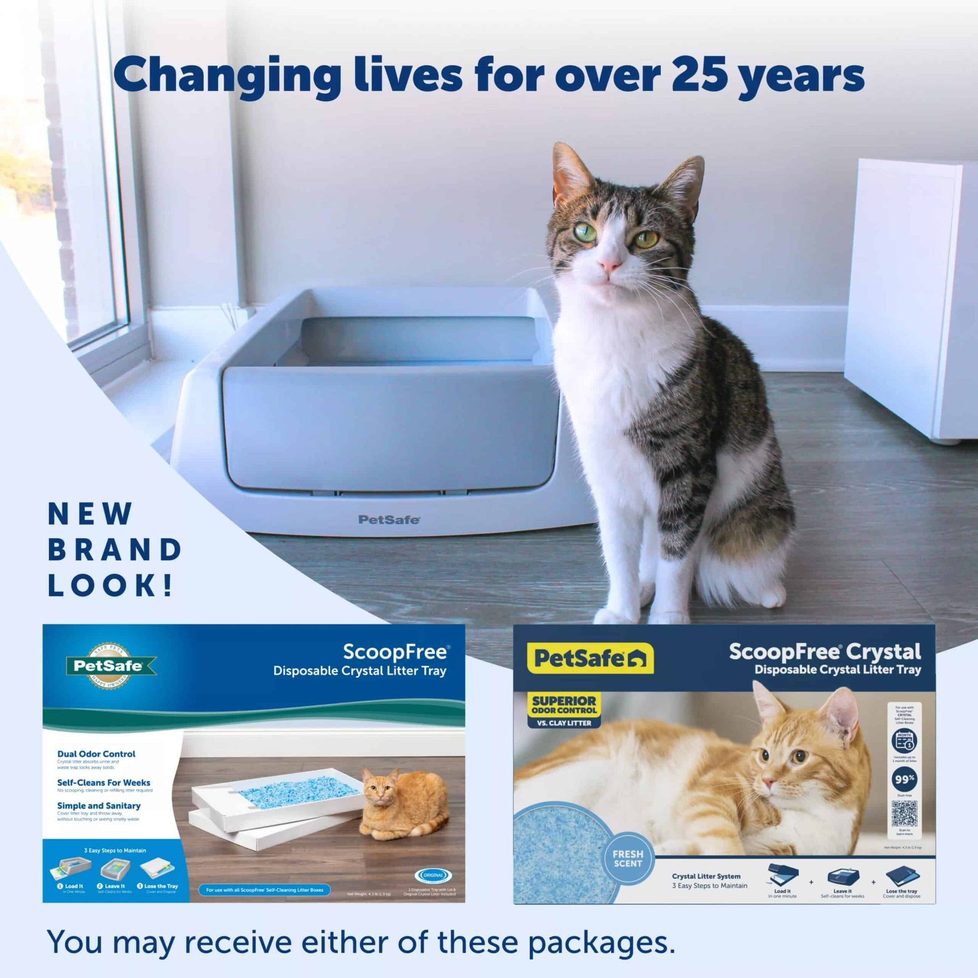 Petsafe Litter Tray Blue 3pk Bundle