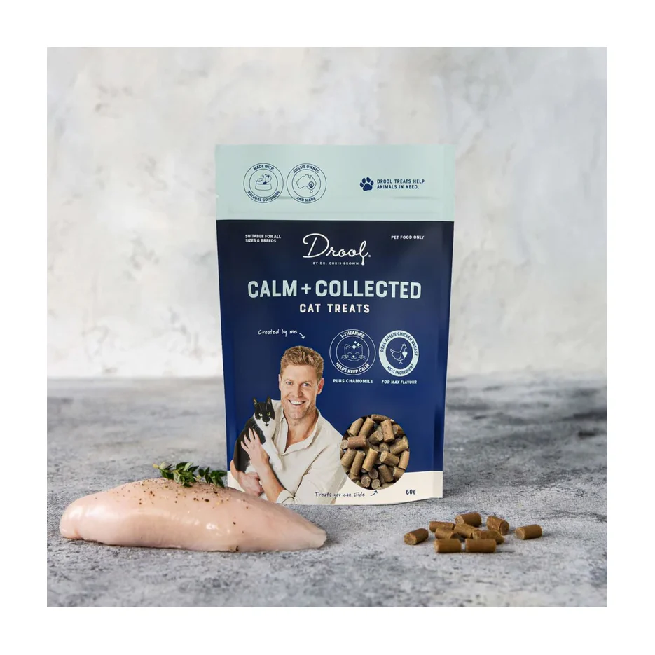 Drool Calm and Collected Cat Treats 110g