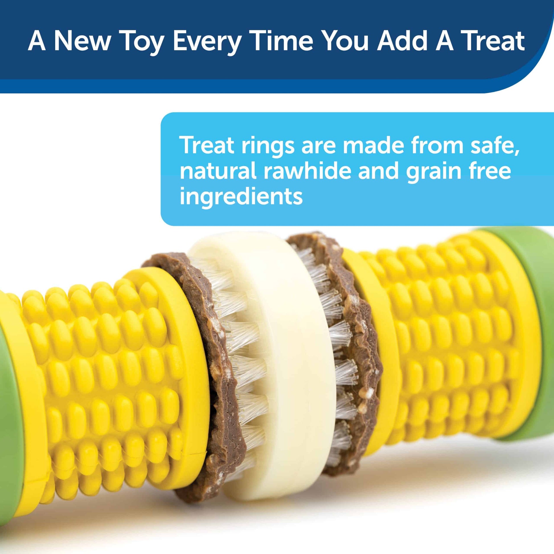 Petsafe Busy Buddy Craving Corncob Treat Ring Dog Toy