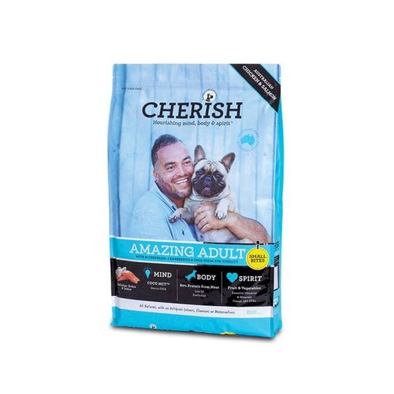 Cherish Amazing Adult Dog Food Small Bites 8kg