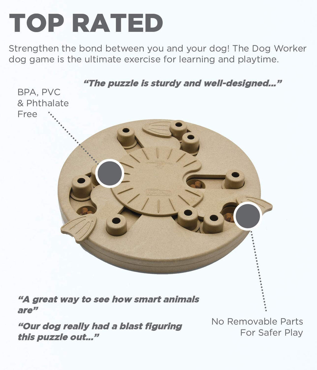 Nina Ottosson Dog Worker Interactive Treat Puzzle Dog Toy