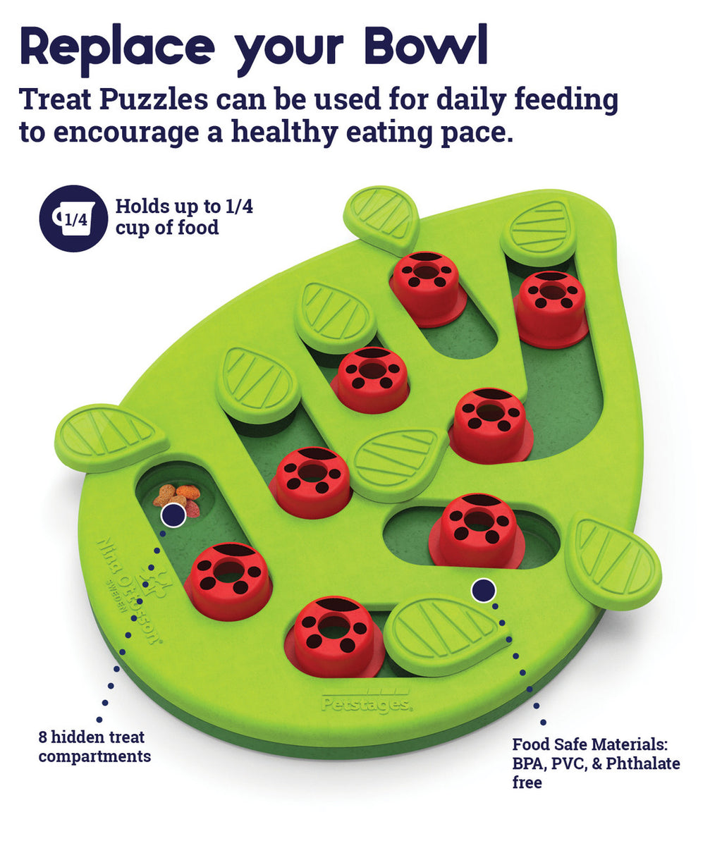 Nina Ottosson Cat Puzzle & Play Cat Treat Puzzle - Buggin' Out